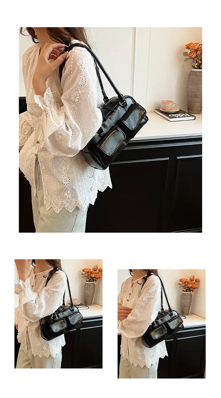 Pink Korean Style Shoulder Bag for Women — feature 18