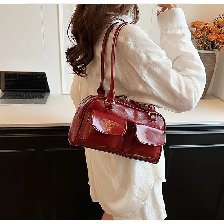 Pink Korean Style Shoulder Bag for Women — feature 20