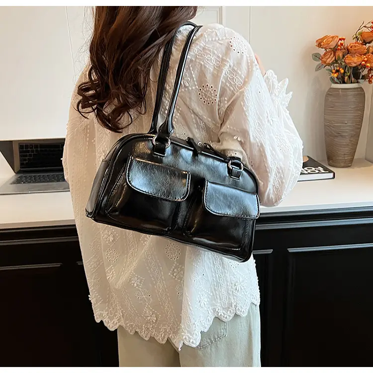 Pink Korean Style Shoulder Bag for Women — feature 24