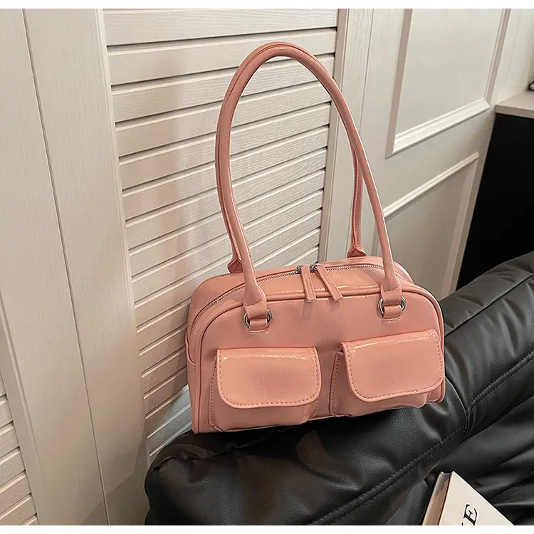 Pink Korean Style Shoulder Bag for Women — feature 32
