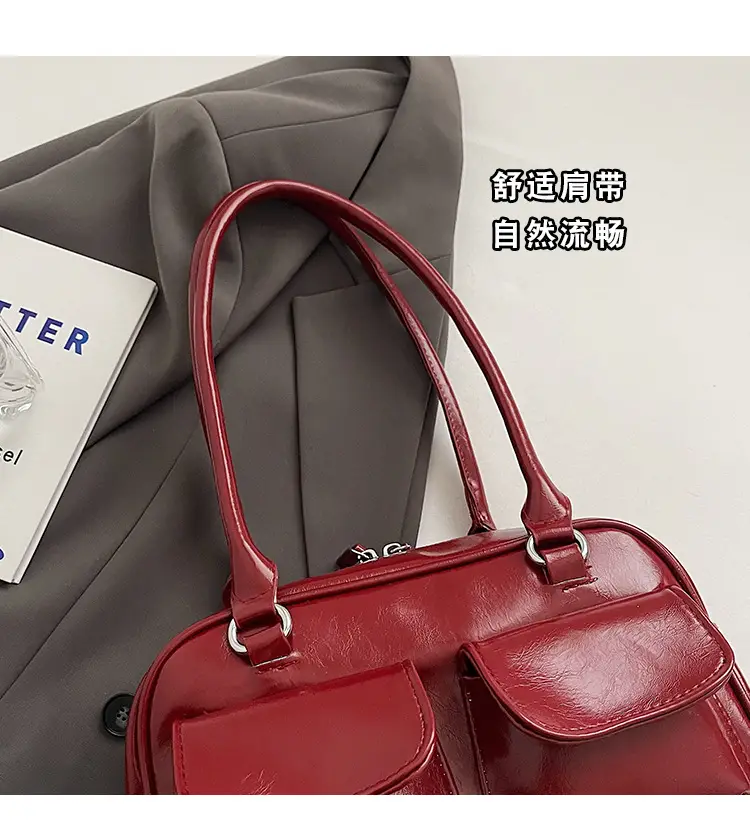 Pink Korean Style Shoulder Bag for Women — feature 6