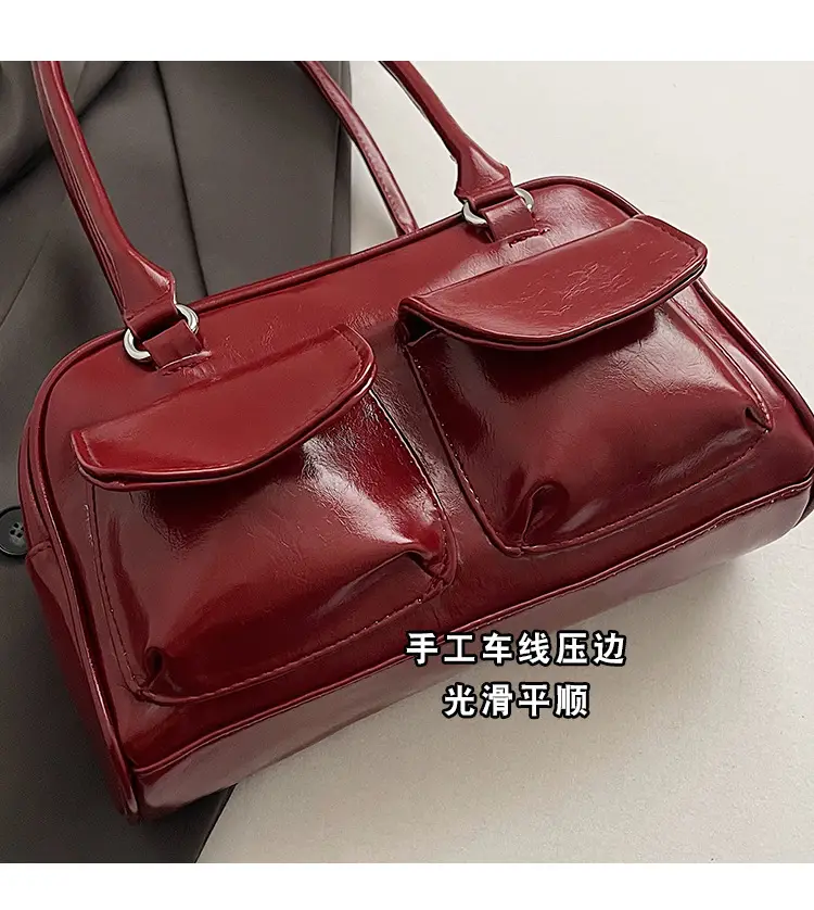 Pink Korean Style Shoulder Bag for Women — feature 7