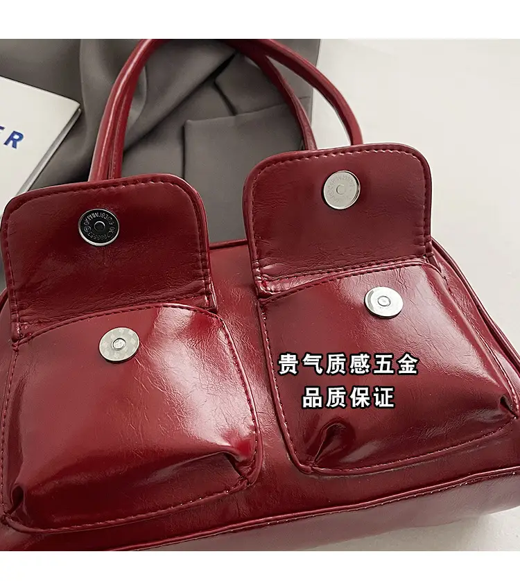 Pink Korean Style Shoulder Bag for Women — feature 9