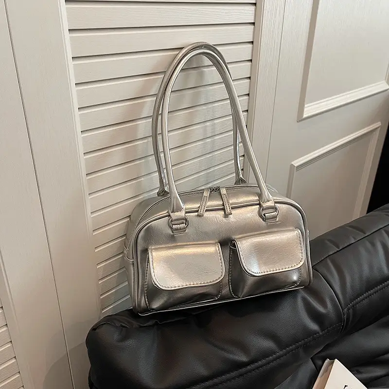 Pink Korean Style Shoulder Bag for Women - Image 3