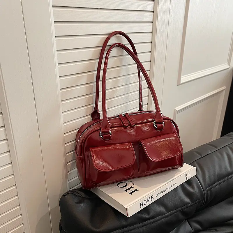 Pink Korean Style Shoulder Bag for Women - Image 4