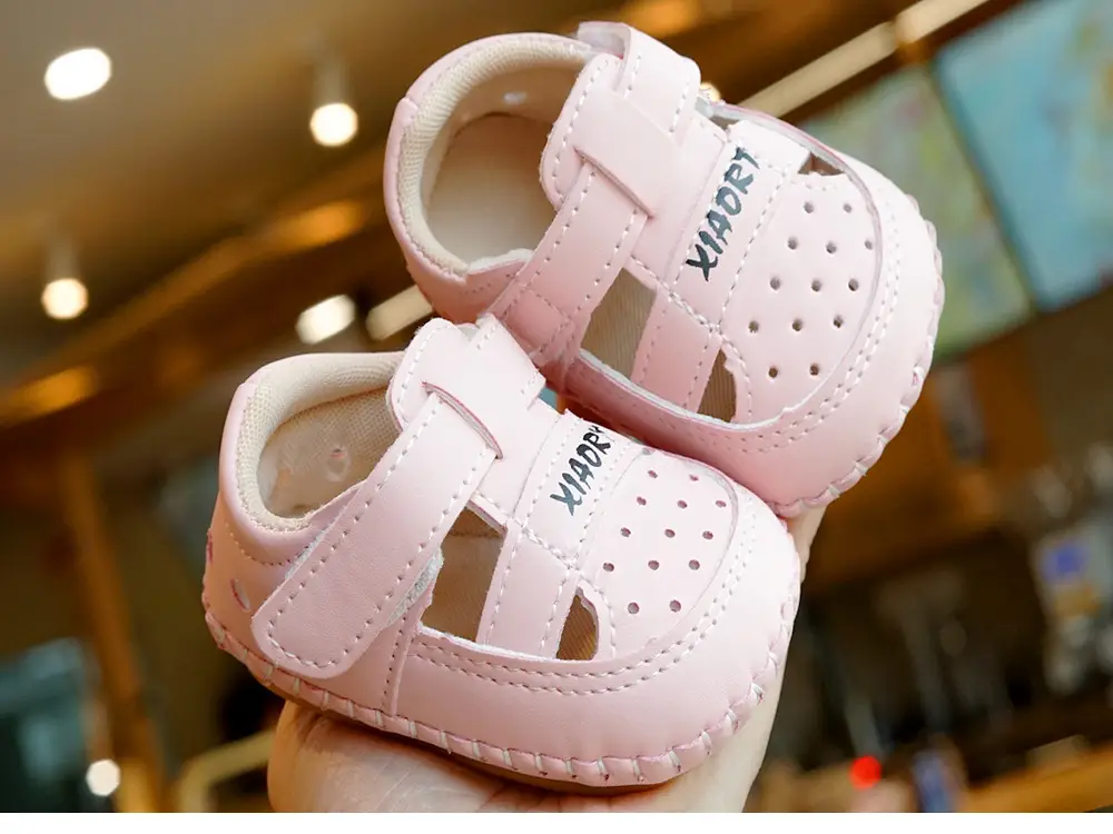Baby Sandals White Soft Sole 0-1Yr Non-Slip — feature 5