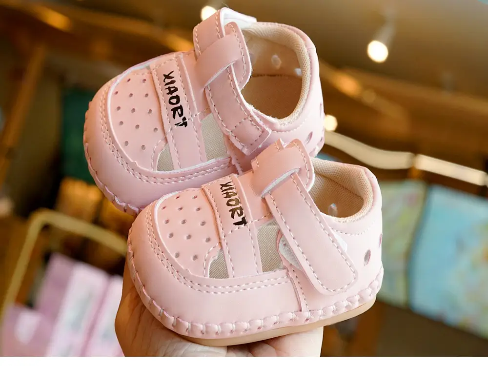 Baby Sandals White Soft Sole 0-1Yr Non-Slip — feature 6