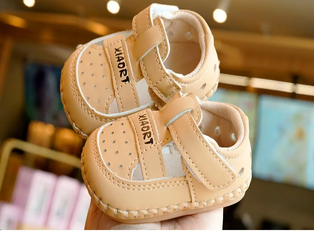 Baby Sandals White Soft Sole 0-1Yr Non-Slip — feature 8
