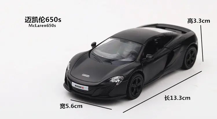 Boxed Makeda 1:36 Matte Black Series Mercedes G63 Alloy Car Model, Alloy Pull-Back Toy Collectible Car — feature 10