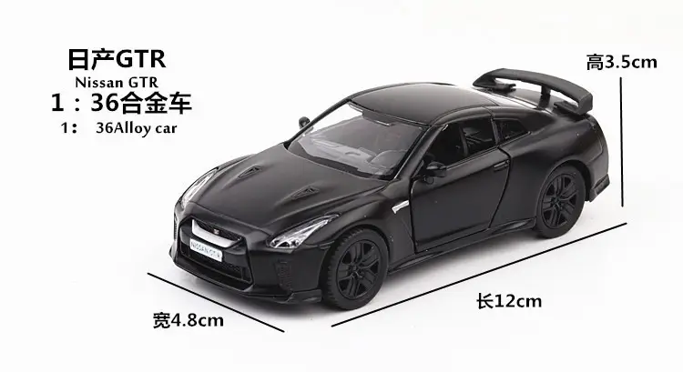 Boxed Makeda 1:36 Matte Black Series Mercedes G63 Alloy Car Model, Alloy Pull-Back Toy Collectible Car — feature 6