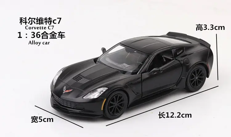 Boxed Makeda 1:36 Matte Black Series Mercedes G63 Alloy Car Model, Alloy Pull-Back Toy Collectible Car — feature 7