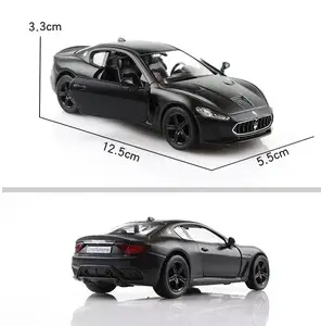 Boxed Makeda 1:36 Matte Black Series Mercedes G63 Alloy Car Model, Alloy Pull-Back Toy Collectible Car