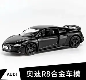 Boxed Makeda 1:36 Matte Black Series Mercedes G63 Alloy Car Model, Alloy Pull-Back Toy Collectible Car
