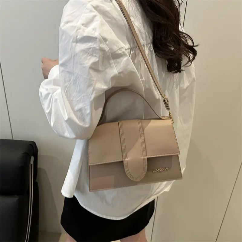 Pink New Arrow Flap Crossbody Bag for Women - Image 7