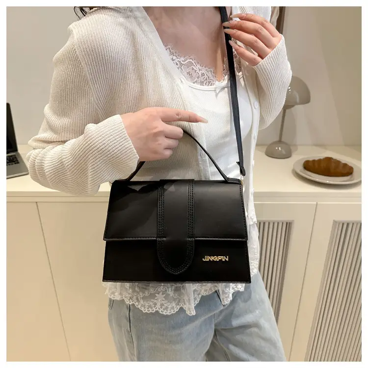 Pink New Arrow Flap Crossbody Bag for Women — feature 10