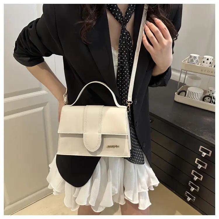 Pink New Arrow Flap Crossbody Bag for Women — feature 13