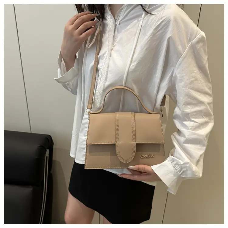Pink New Arrow Flap Crossbody Bag for Women — feature 14