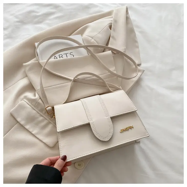 Pink New Arrow Flap Crossbody Bag for Women — feature 24