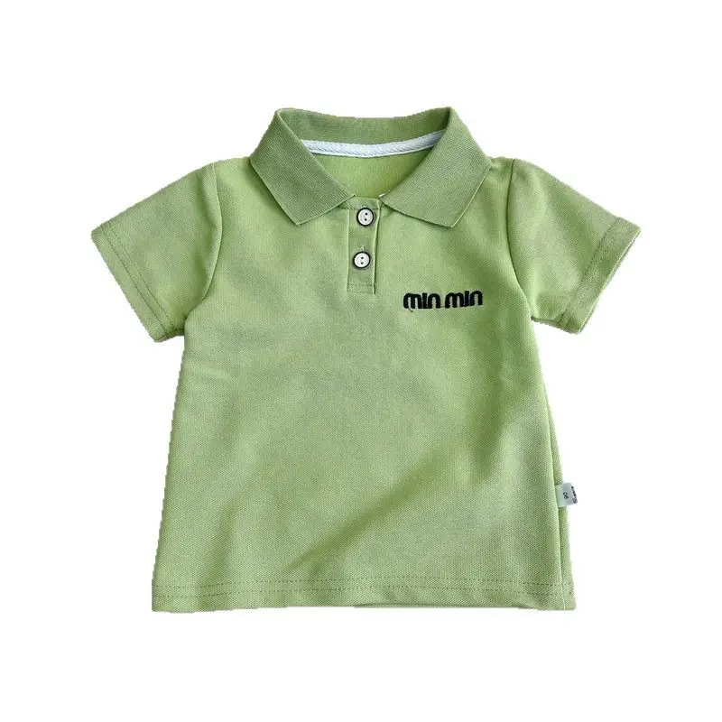 Kids Korean Style Polo T-Shirt Set of 3 - Image 6