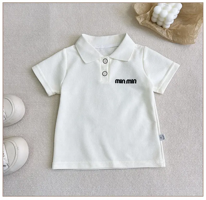 Kids Korean Style Polo T-Shirt Set of 3 — feature 10