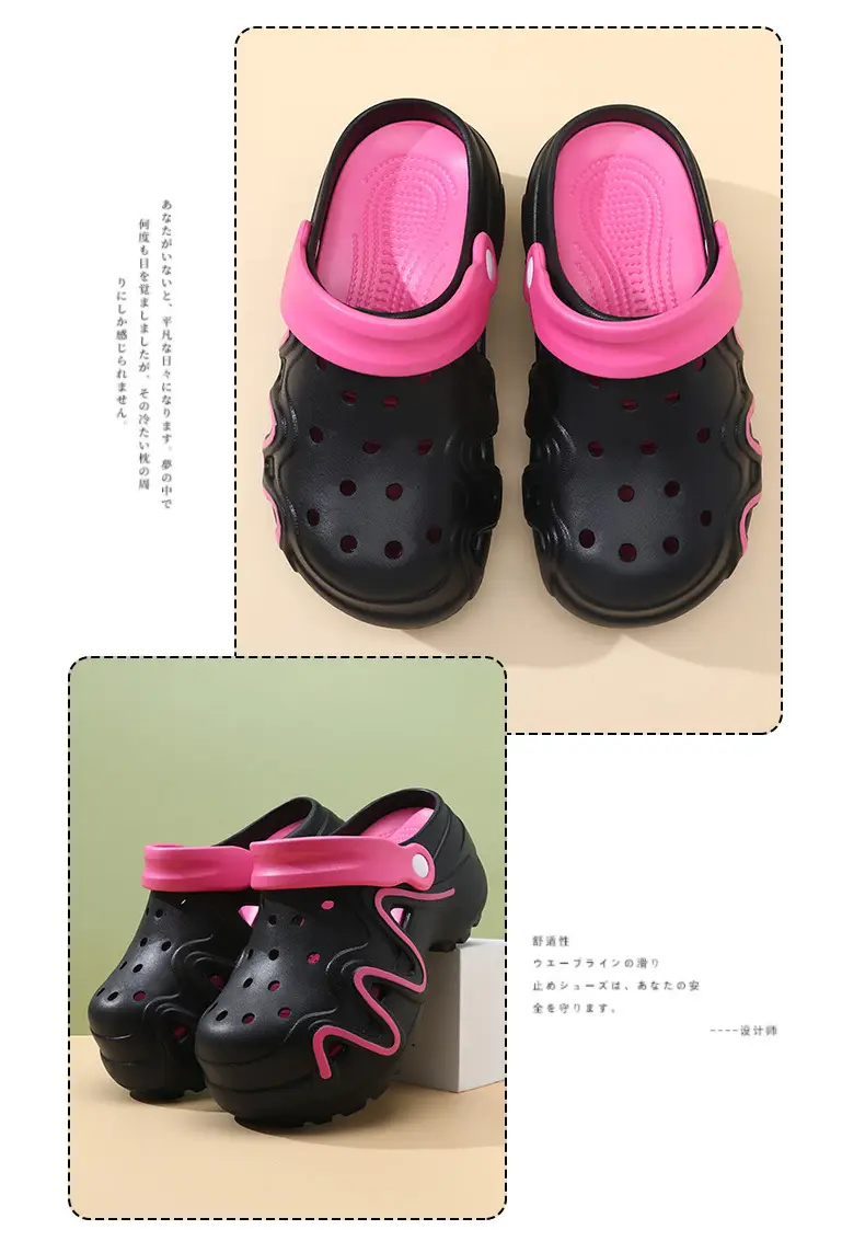 Men's Cave Shoes Summer Outer Wear Sports Driving Two Wear Non-slip Slippers Outer Wear Shit Feeling Beach Baotou Sandals — feature 16