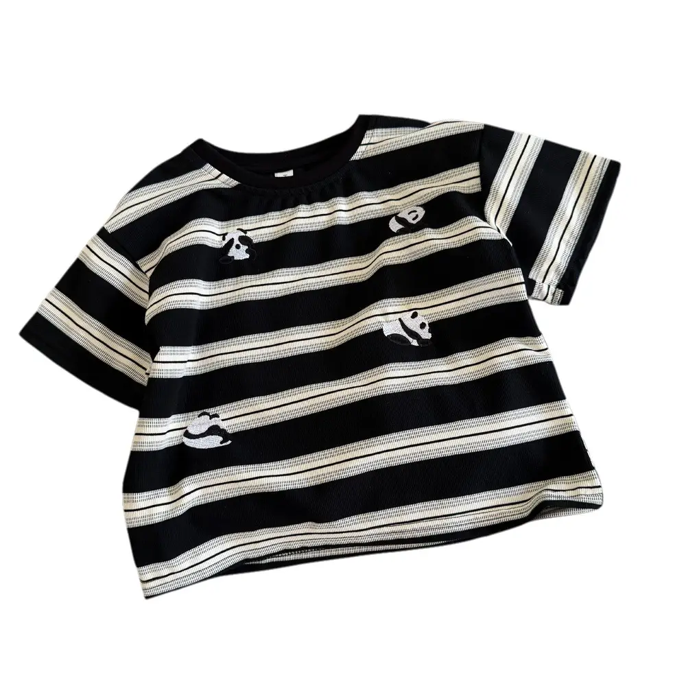 Boys Striped T-Shirt Medium Large 2025 - Image 6