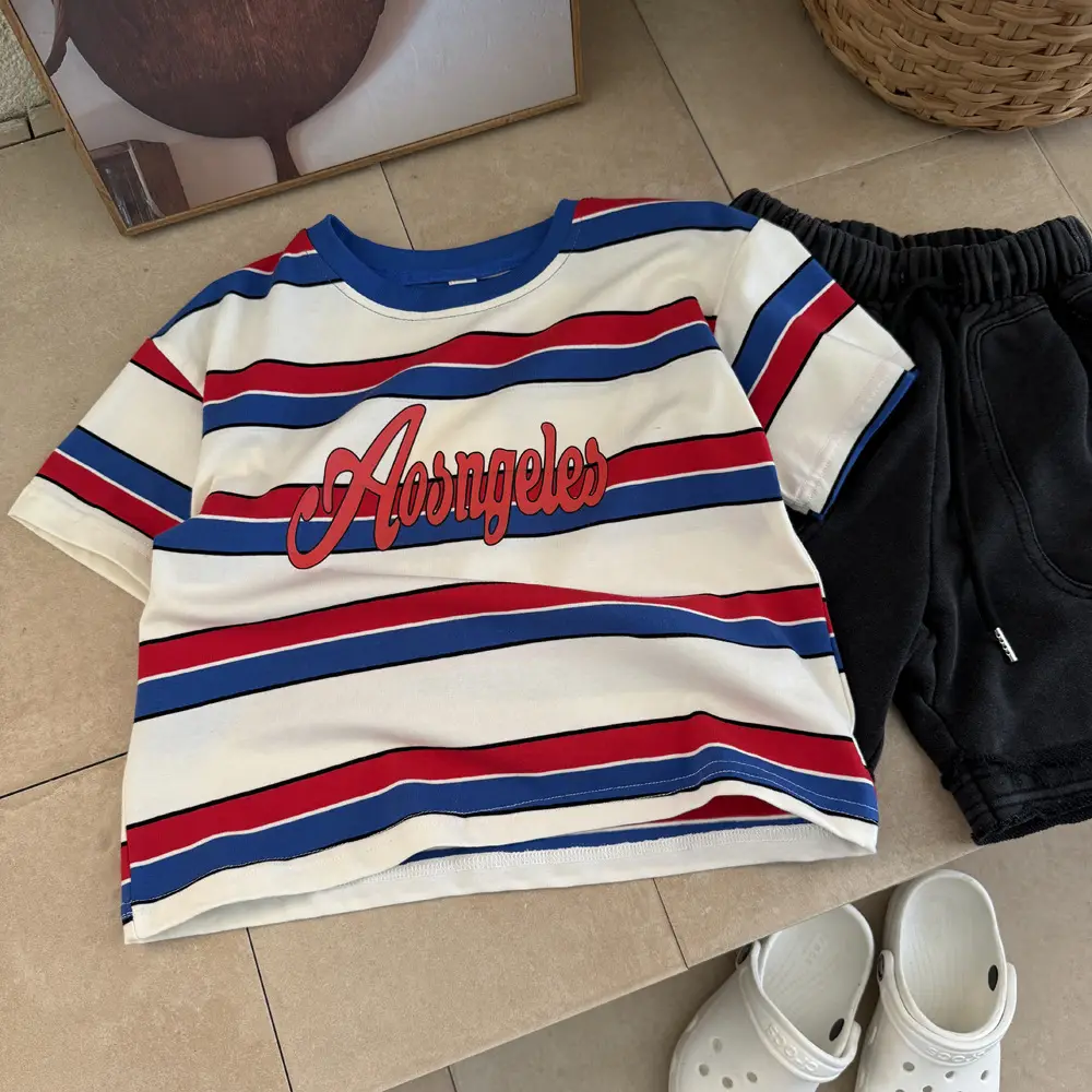 Boys Striped T-Shirt Summer 2025