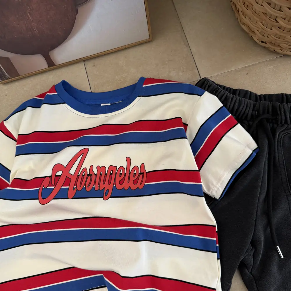 Boys Striped T-Shirt Summer 2025