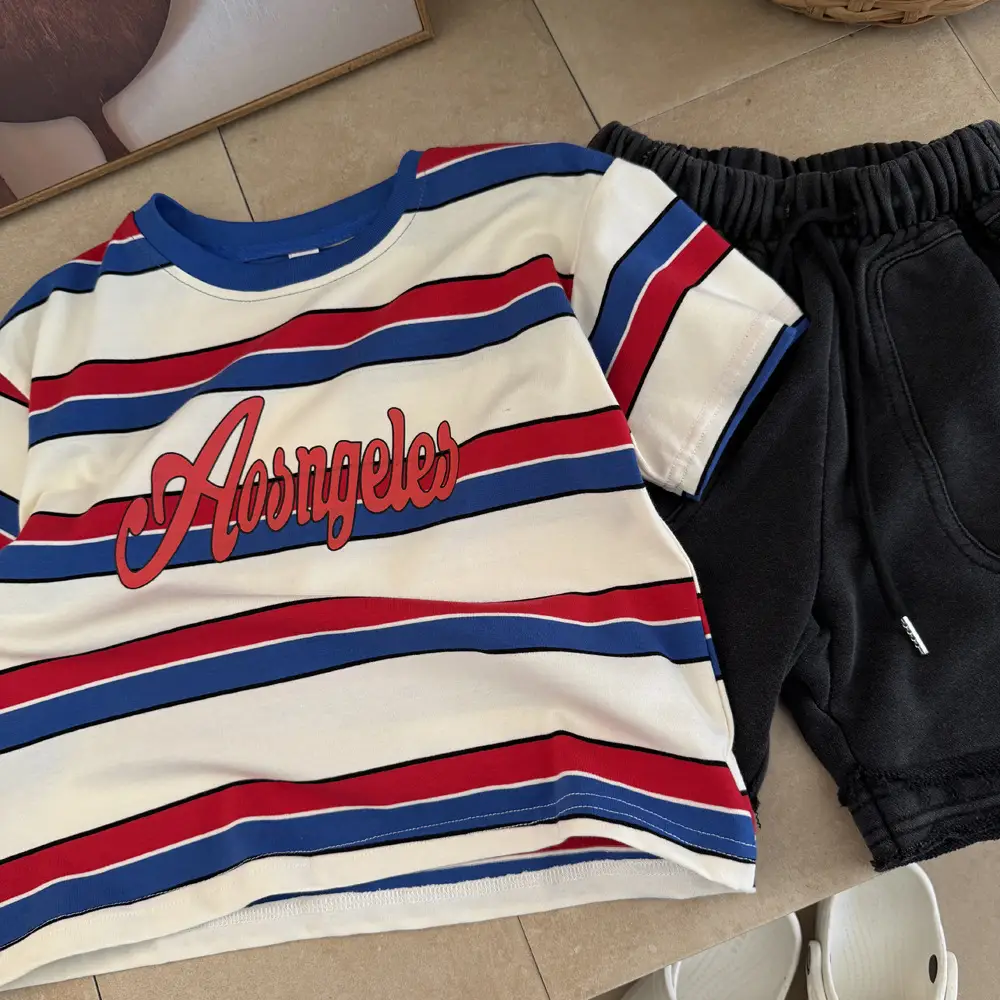 Boys Striped T-Shirt Summer 2025 — feature 4