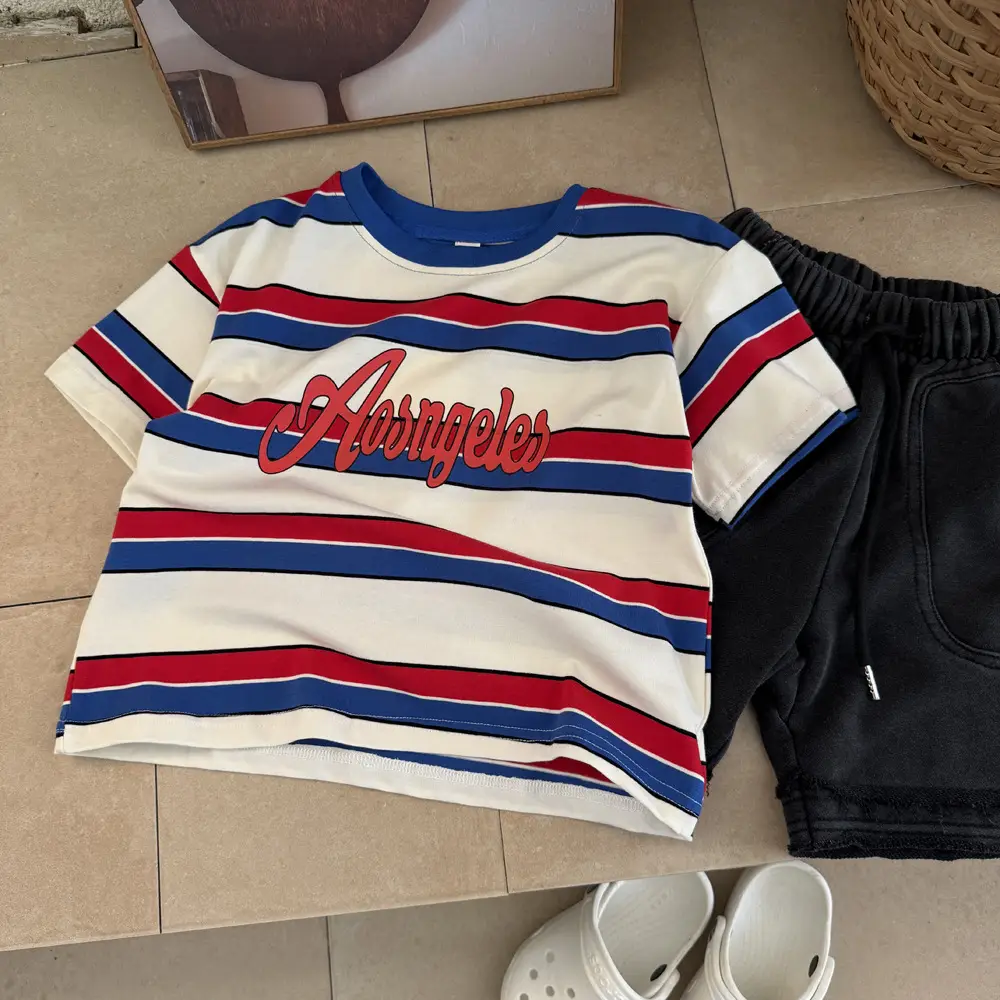 Boys Striped T-Shirt Summer 2025 — feature 5