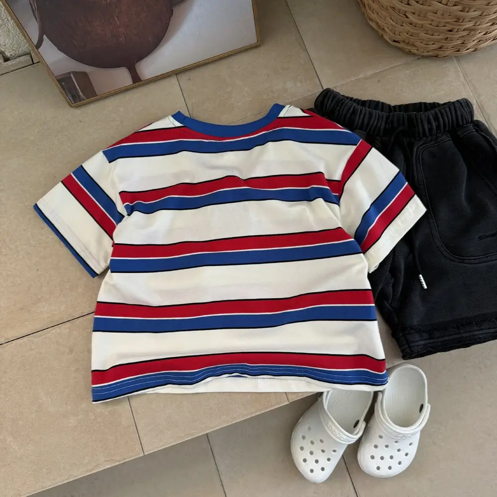 Boys Striped T-Shirt Summer 2025 — feature 7