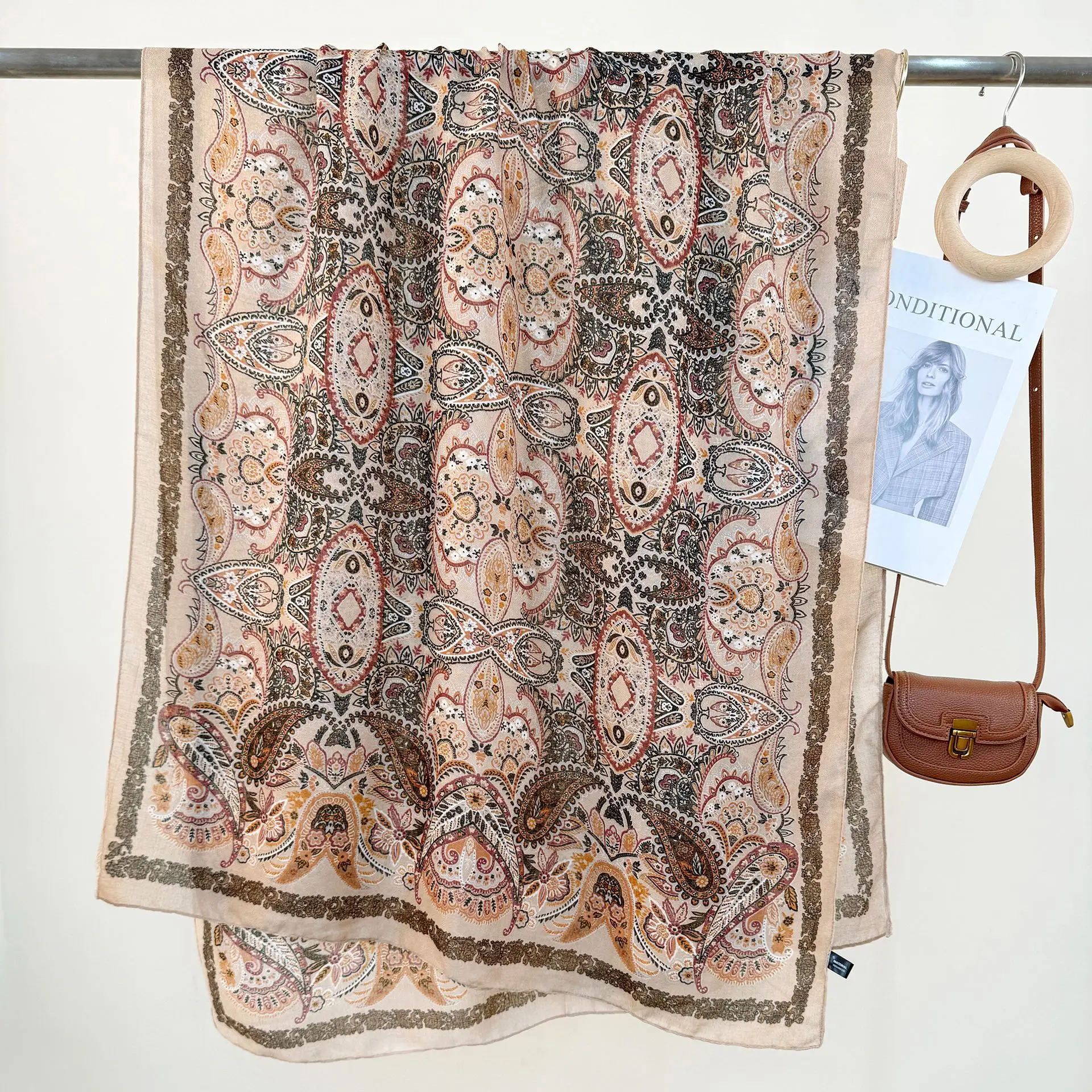 Korean Style Printed Scarf for Women - Image 2
