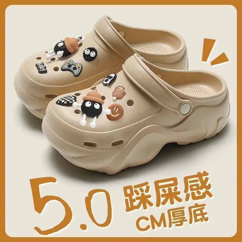 Women's Cartoon Sandals White Soft Summer Outer Pass 2025 - Image 66