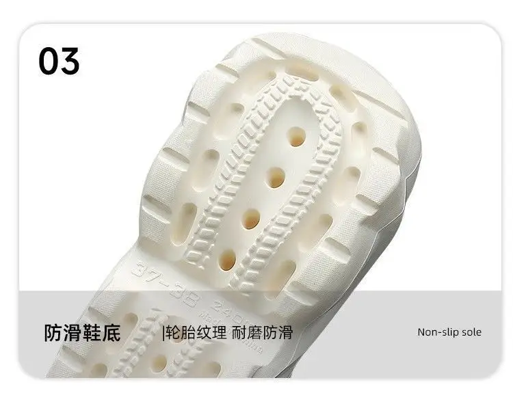 Women's Cartoon Sandals White Soft Summer Outer Pass 2025 — feature 29
