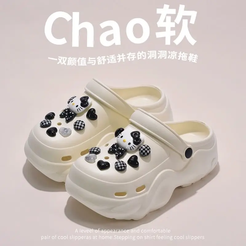 Women's Cartoon Sandals White Soft Summer Outer Pass 2025 - Image 13