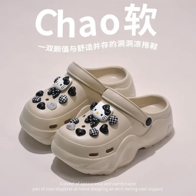 Women's Cartoon Sandals White Soft Summer Outer Pass 2025 - Image 14