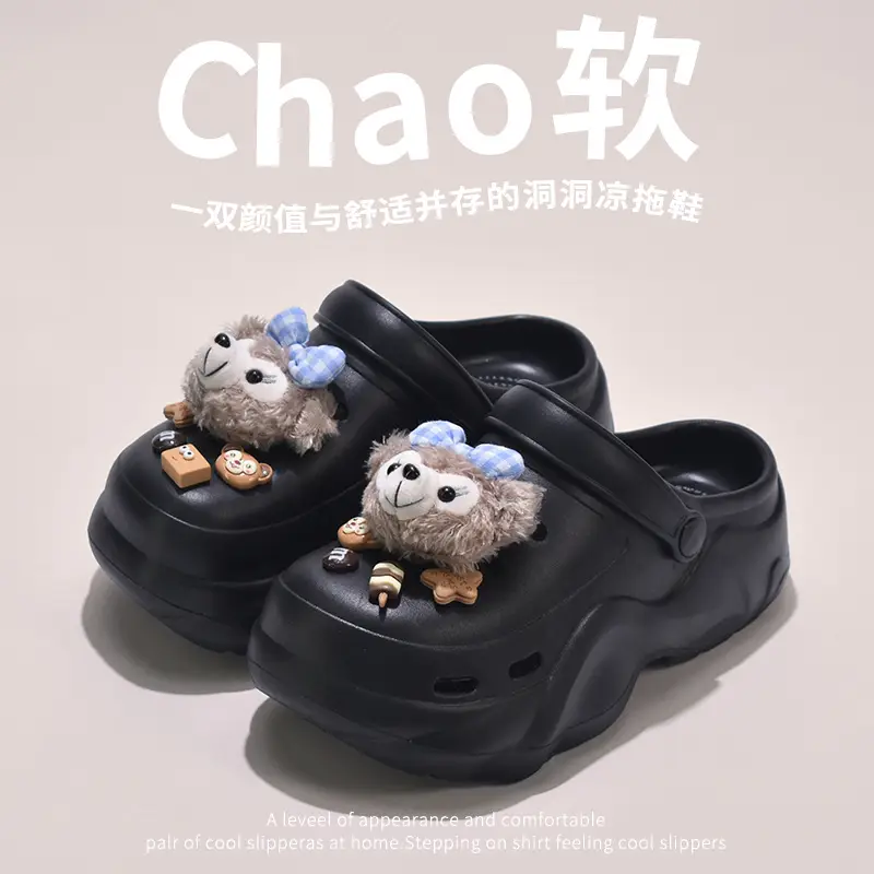 Women's Cartoon Sandals White Soft Summer Outer Pass 2025 - Image 18