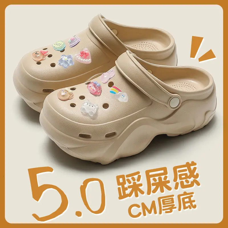 Women's Cartoon Sandals White Soft Summer Outer Pass 2025 - Image 23