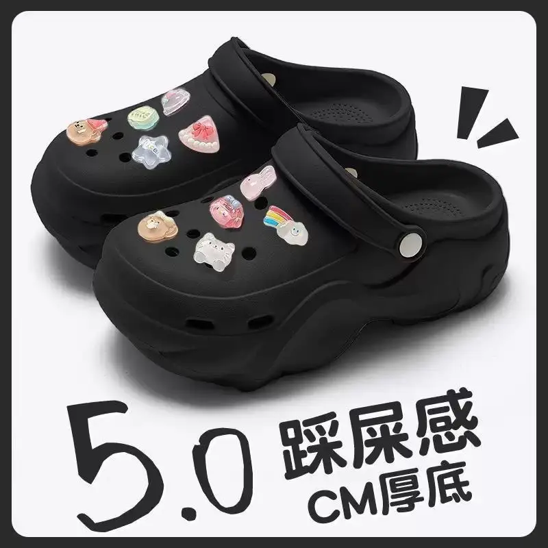 Women's Cartoon Sandals White Soft Summer Outer Pass 2025 - Image 24