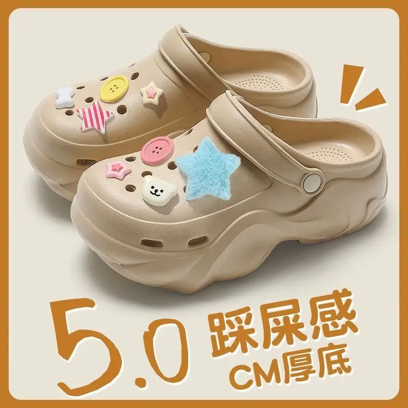 Women's Cartoon Sandals White Soft Summer Outer Pass 2025 - Image 26