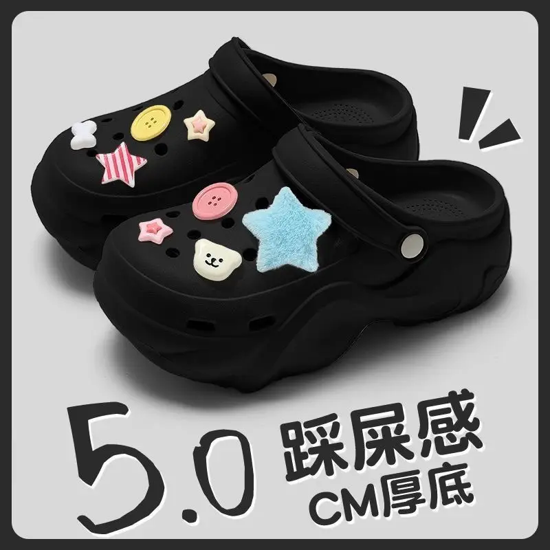Women's Cartoon Sandals White Soft Summer Outer Pass 2025 - Image 27