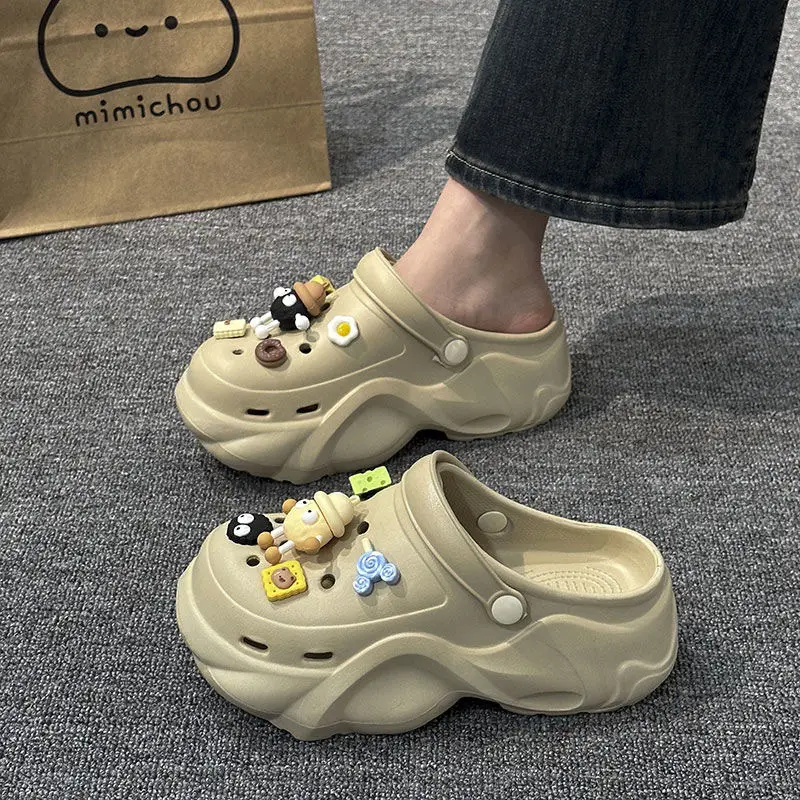 Women's Cartoon Sandals White Soft Summer Outer Pass 2025 - Image 32