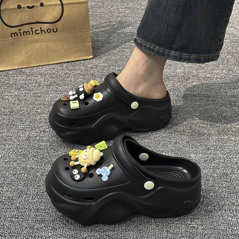 Women's Cartoon Sandals White Soft Summer Outer Pass 2025 - Image 33