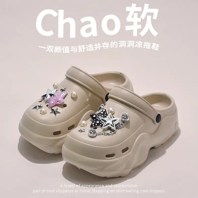Women's Cartoon Sandals White Soft Summer Outer Pass 2025 - Image 38