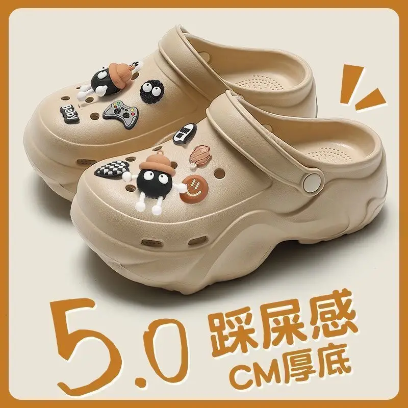 Women's Cartoon Sandals White Soft Summer Outer Pass 2025 - Image 4