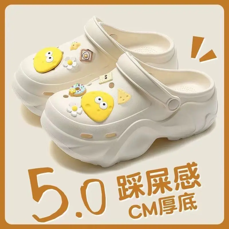 Women's Cartoon Sandals White Soft Summer Outer Pass 2025 - Image 41