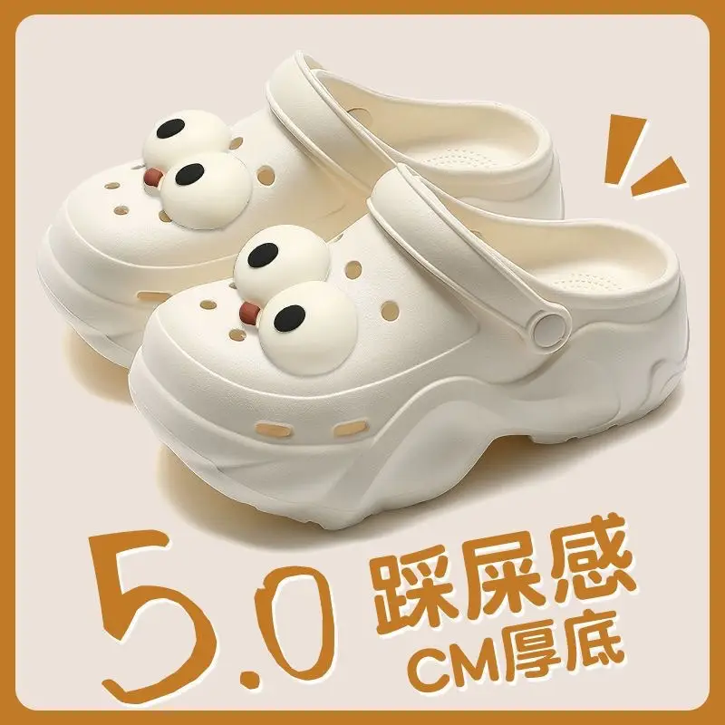 Women's Cartoon Sandals White Soft Summer Outer Pass 2025 - Image 44