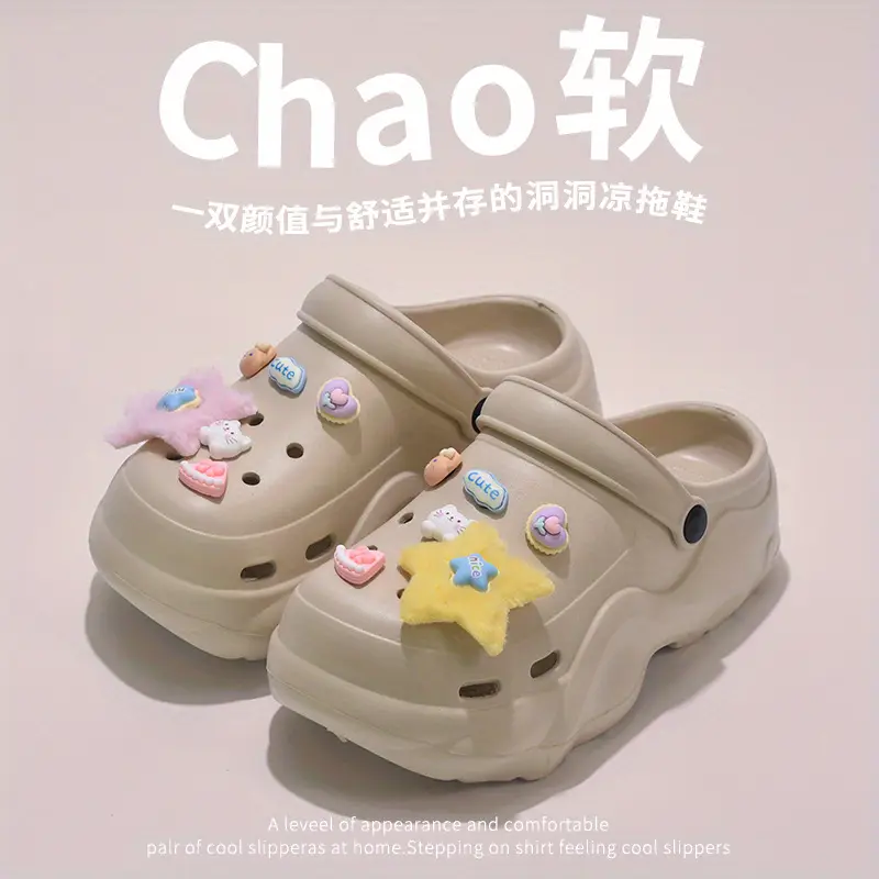 Women's Cartoon Sandals White Soft Summer Outer Pass 2025 - Image 51