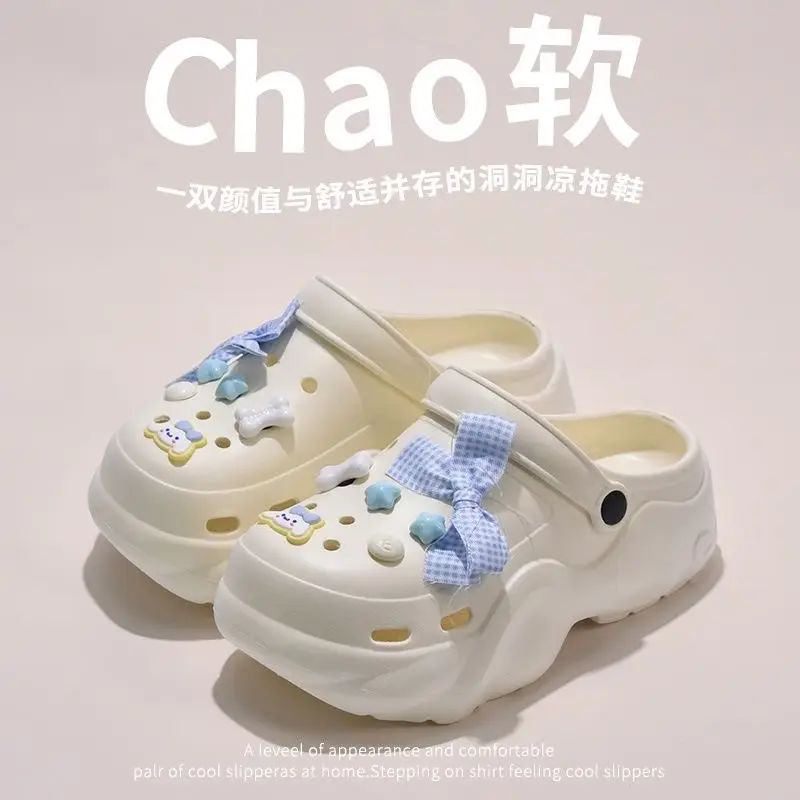 Women's Cartoon Sandals White Soft Summer Outer Pass 2025 - Image 52