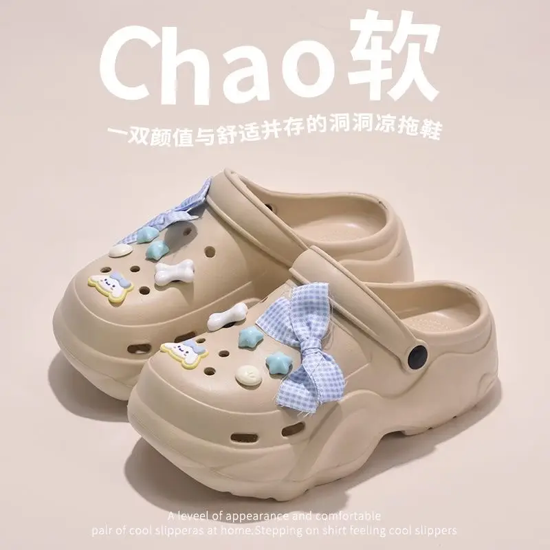 Women's Cartoon Sandals White Soft Summer Outer Pass 2025 - Image 54